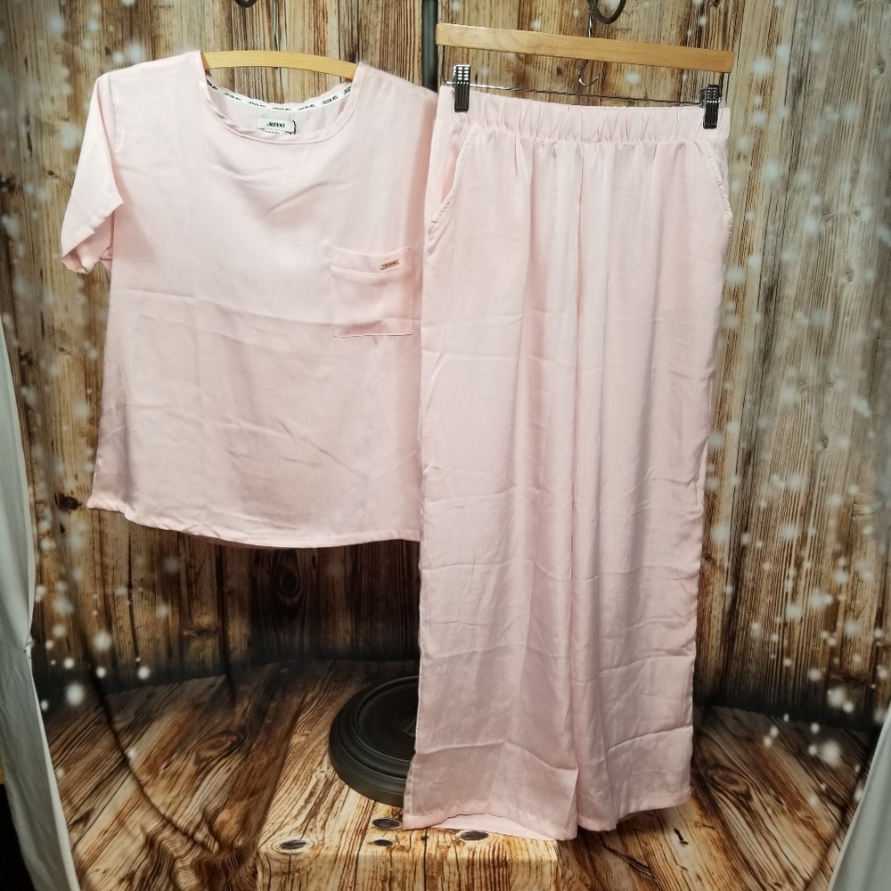 Jason Wu New With Tags Pink Set Women's Short Sleeve & Long Pant Lounge Sz Small